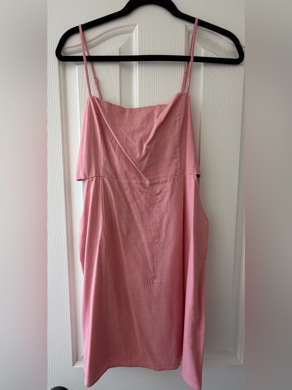 Women's Pink Spaghetti Strap Dress